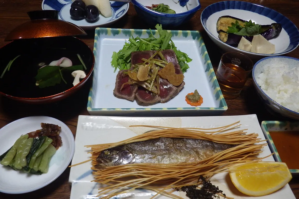 地産素材の郷土料理