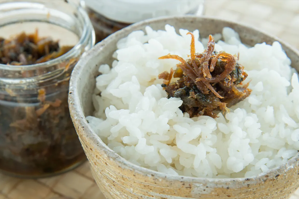 食前酒・お土産佃煮付きプラン